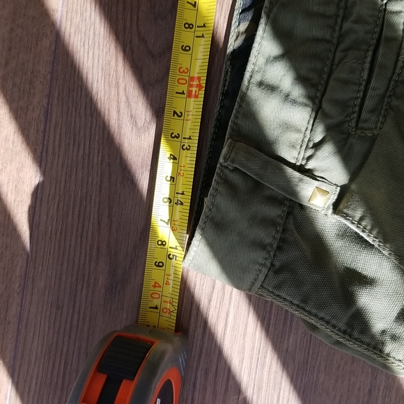 2/$25 Zara Trafaluc army green shorts size 4 - Picture 14 of 16